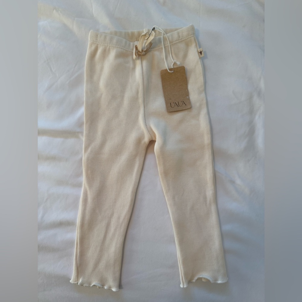 NWT UAUA Baby Ribbed Leggings